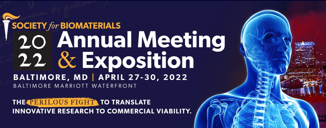 Society for Biomaterials 2022 Annual Meeting and Exposition Baltimore, MD In Vivo pO₂